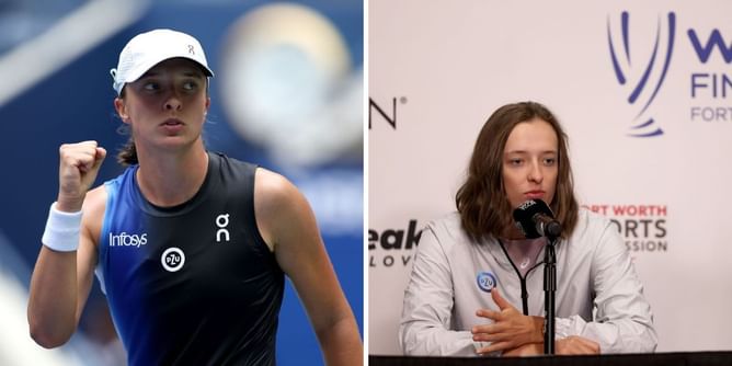 Iga Swiatek battles pressure of expectations ahead of WTA Finals in Cancun