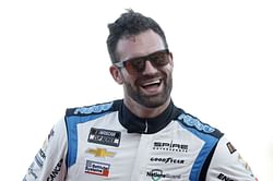 Corey LaJoie asks Tyler Reddick and Bubba Wallace to "step up their shoe game" while flaunting new footwear