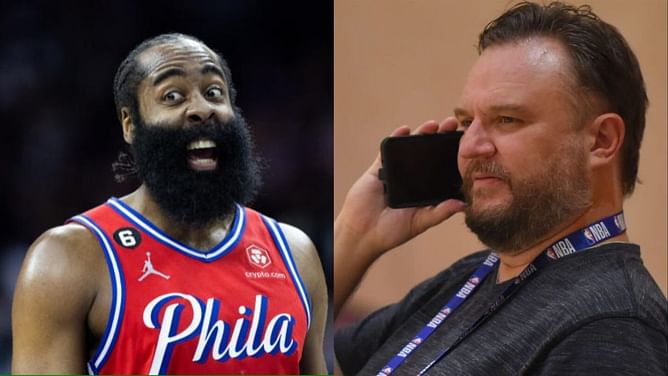 After another explosive interview on Daryl Morey, James Harden goes unannounced at Sixers' public scrimmage