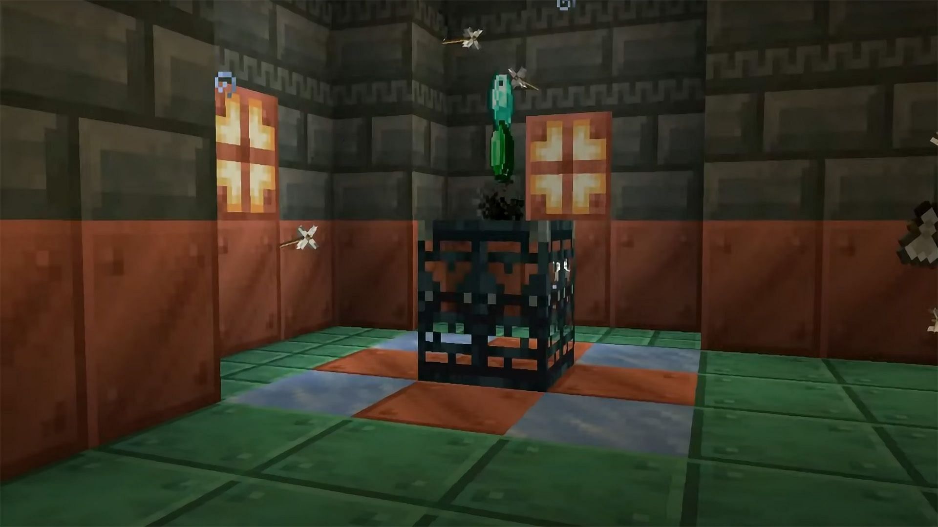 Cherish the loot that the Trial Spawner presents (Image via Mojang)