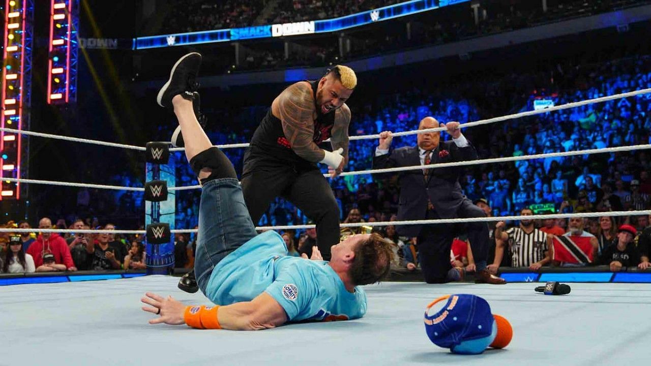WWE SmackDown में जॉन सीना पर खतरनाक हमला हुआ 