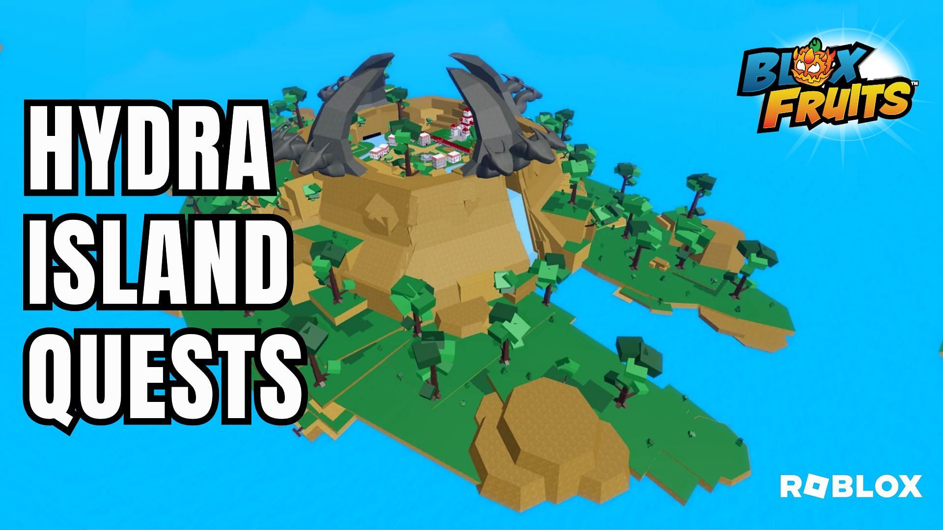 Conquer the seas of the Hydra Island like a champ in Roblox Blox Fruits. (Image via Sportskeeda)