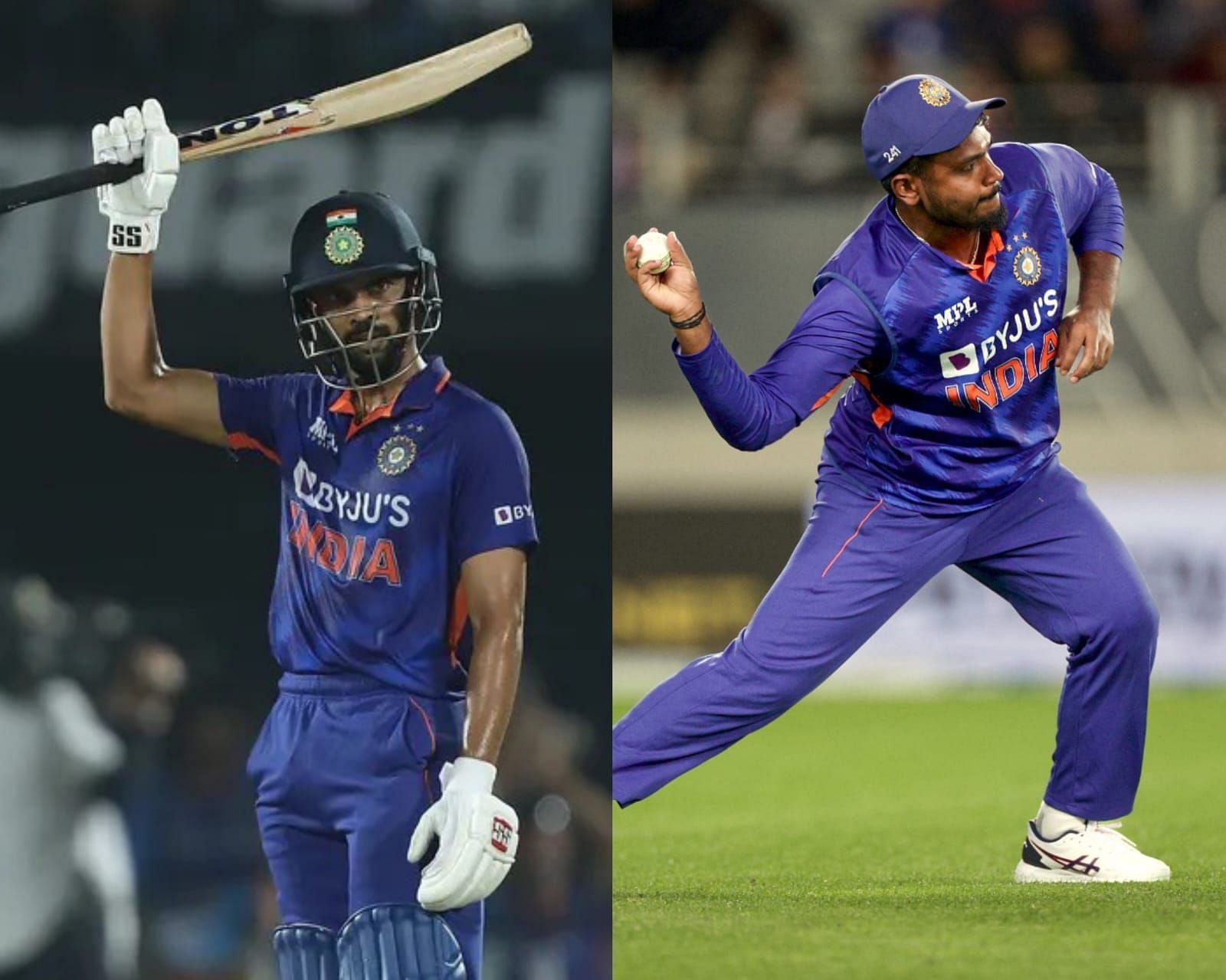 Ruturaj Gaikwad and Sanju Samson will be in action in Syed Mushtaq Ali Trophy 2023 (Image Courtesy: ICC Cricket World Cup)