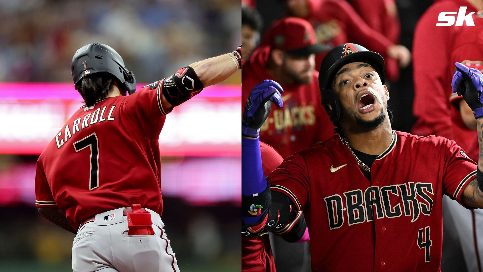Diamondbacks fans wowed by back-to-back homers to draw level against Brewers. 