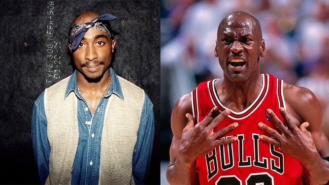 6-time NBA champ Michael Jordan was called a 'bad role model' by Tupac Shakur, whose murder suspect Keefe D was arrested nearly 30 years later