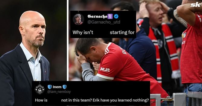 "I don't get it", "This is egregious" - Manchester United fans in disbelief as summer signing doesn't start against Copenhagen