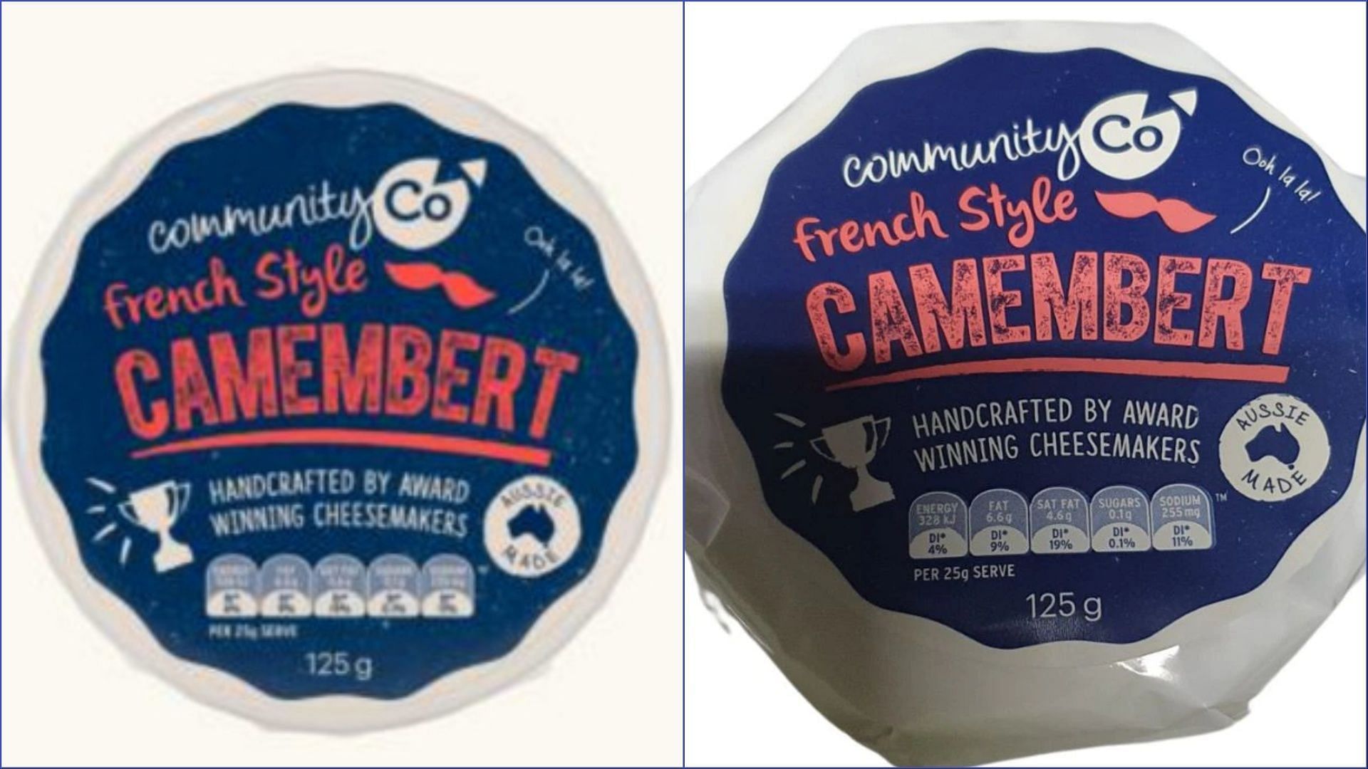 The recalled Camembert Cheese products should not be consumed and thrown away (Image via Snowbrand Australia)