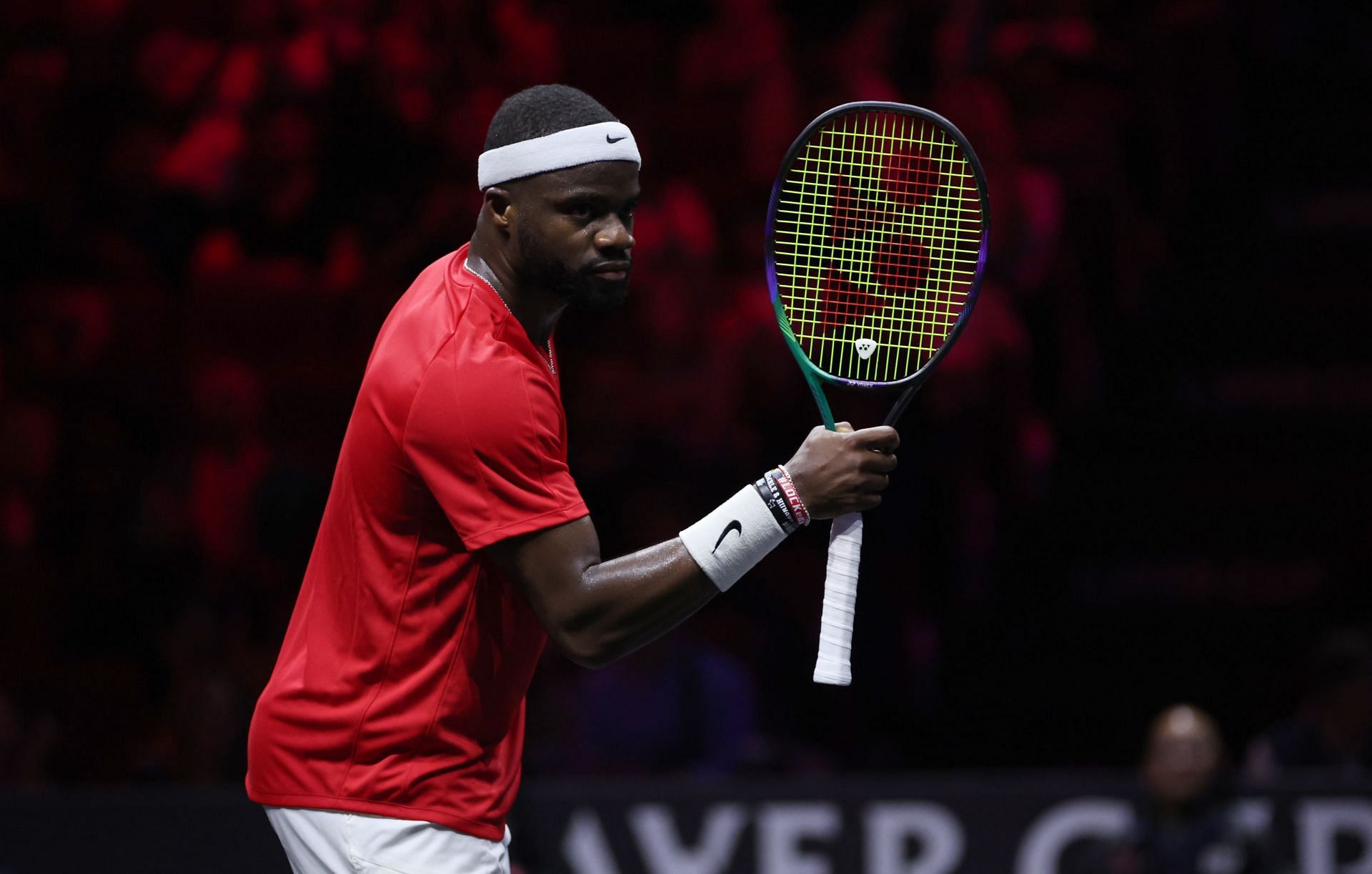 Frances Tiafoe at the 2023 Laver Cup.