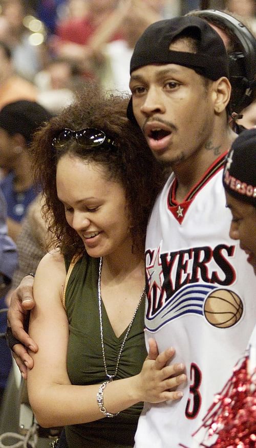 Allen Iverson and Tawanna Turner