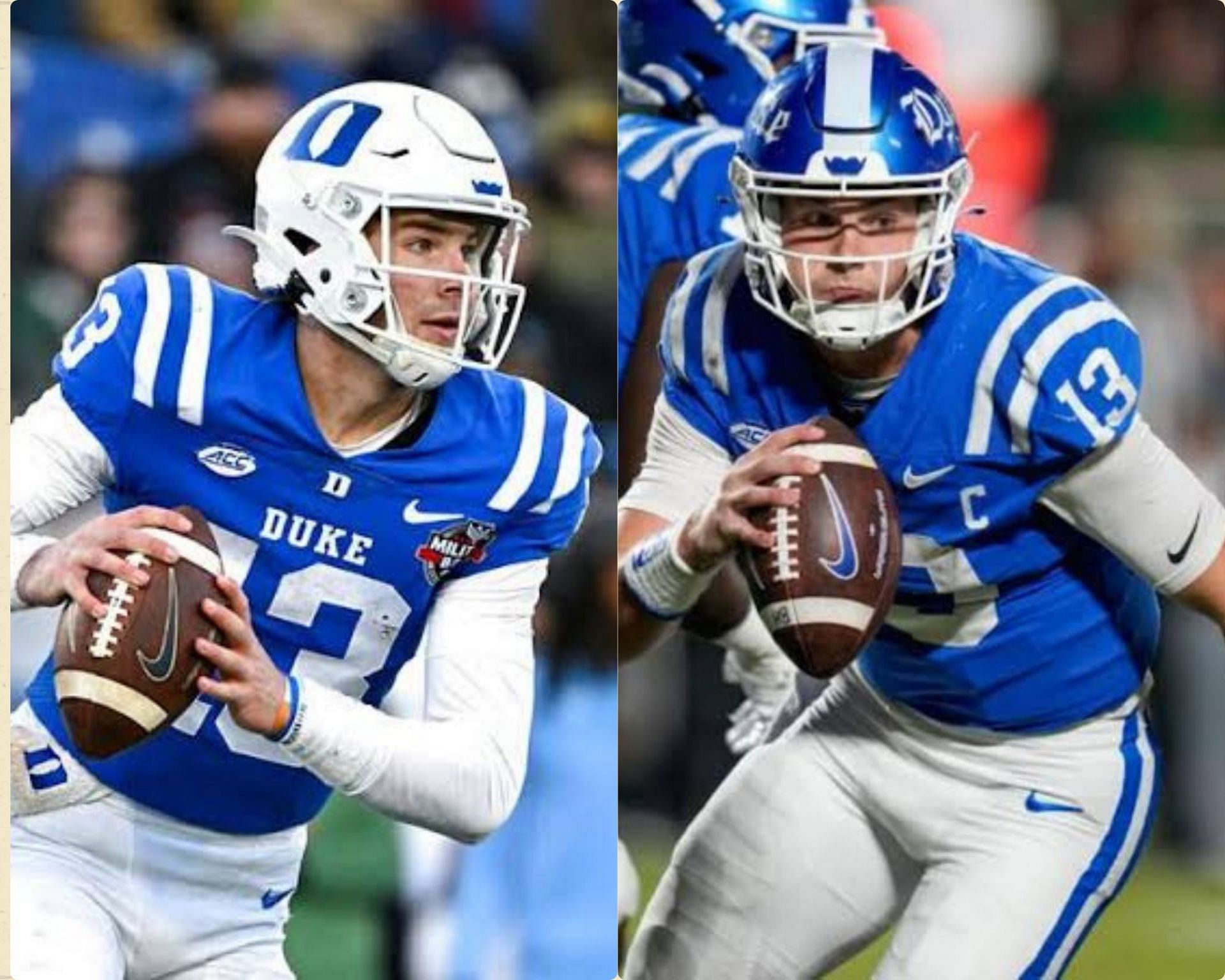 QB Riley Leonard's status is unclear for Duke vs. NC State