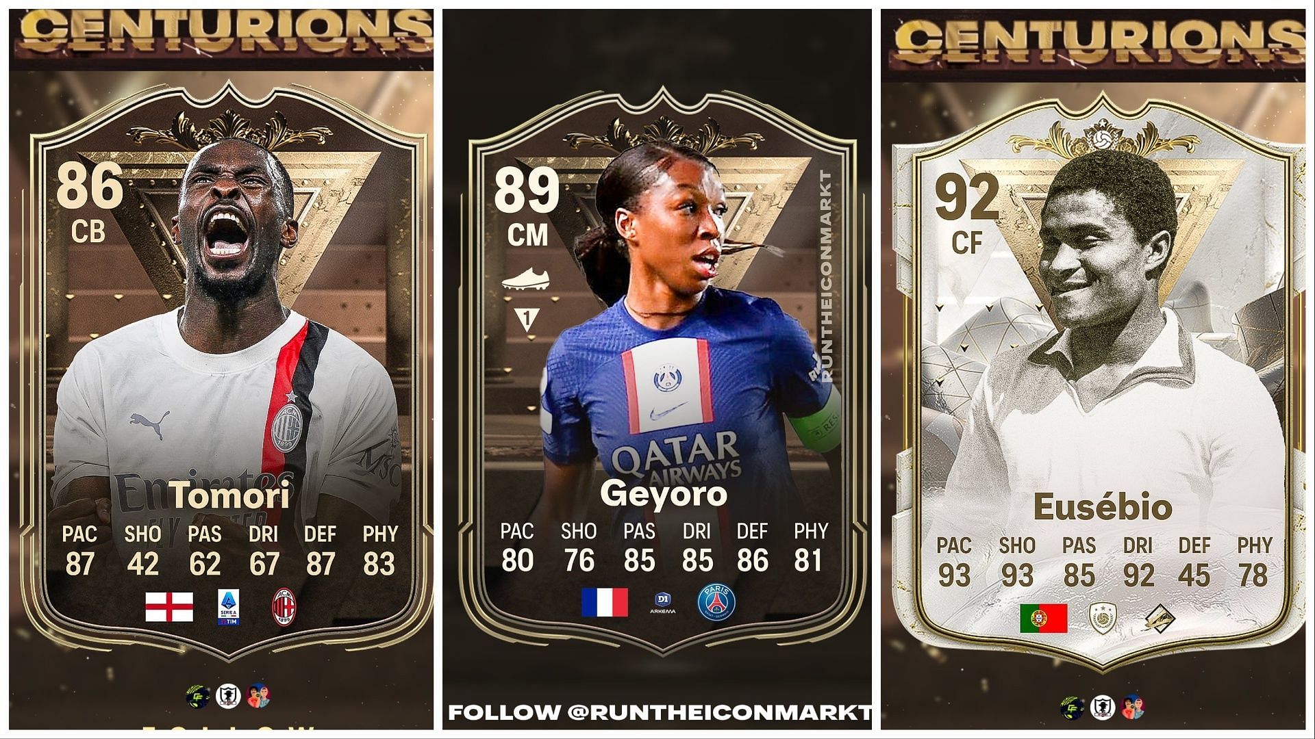 More Centurions players have been leaked (Images via Twitter/RunTheIconMarkt)