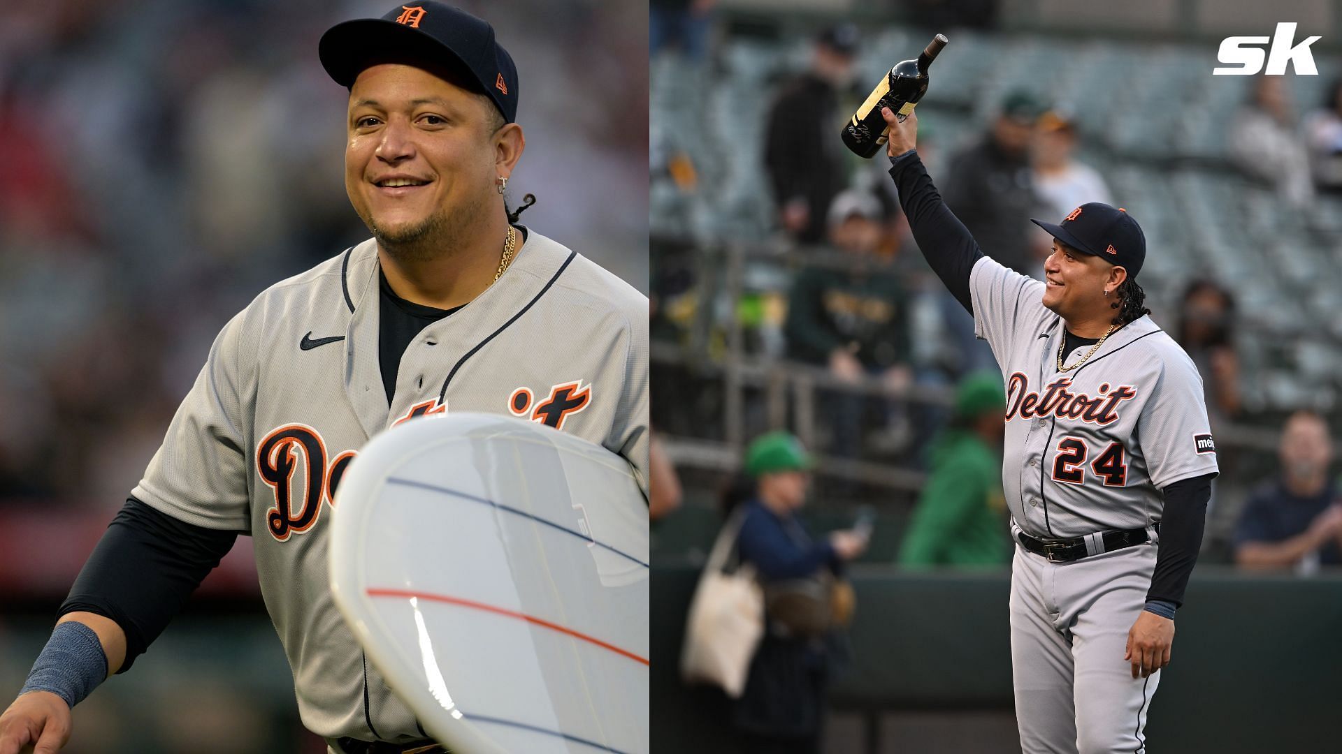 Retired member of the Detroit Tigers Miguel Cabrera