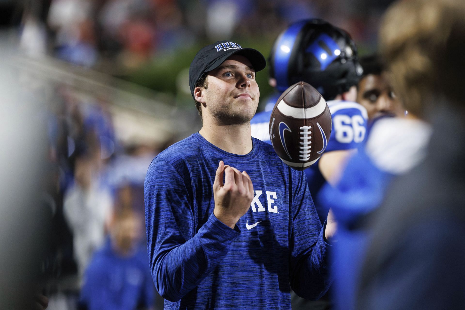 QB Riley Leonard's status is unclear for Duke vs. NC State