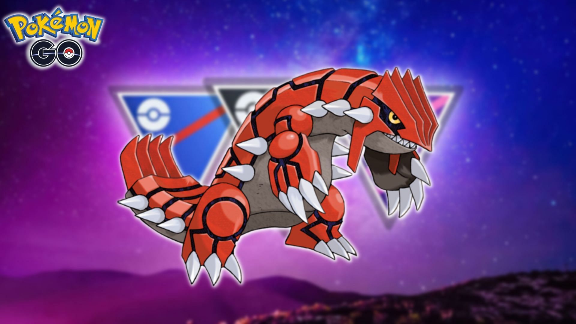 Groudon - Pokemon Go