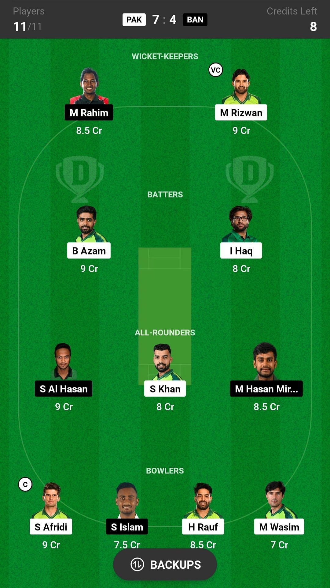 PAK Vs BAN Dream11 Prediction: Fantasy Cricket Tips, Today's Playing XI ...