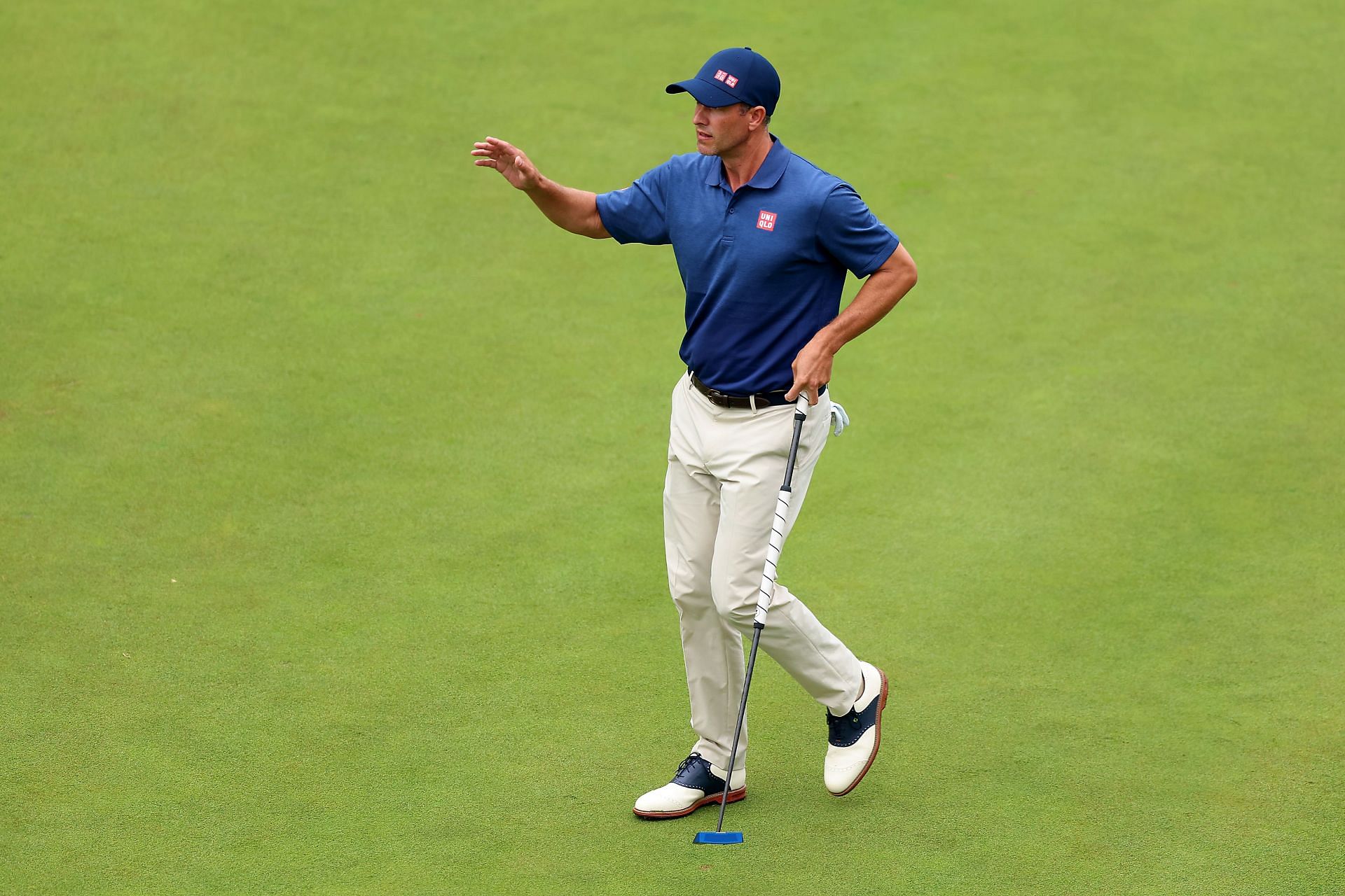 Adam Scott (Image via Luke Walker/Getty Images)