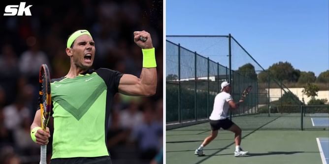WATCH: Rafael Nadal's latest practice video goes viral amid probable 2024 comeback