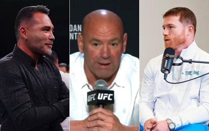 “It isn’t just me” - Dana White reacts to ‘classy’ Canelo Alvarez firing hard shots at famed nemesis Oscar De La Hoya