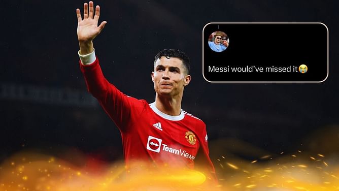 "Messi would've missed it": NBA fans stoked to see Cristiano Ronaldo sinking shots on basketball court