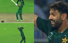 [Watch] Shakib Al Hasan falls for a short ball yet again in PAK vs BAN 2023 World Cup clash