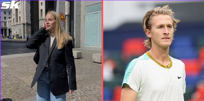"Heart is happy"- Sebastian Korda's girlfriend Ivana Nedved joyous as American secures Shanghai Masters QF berth