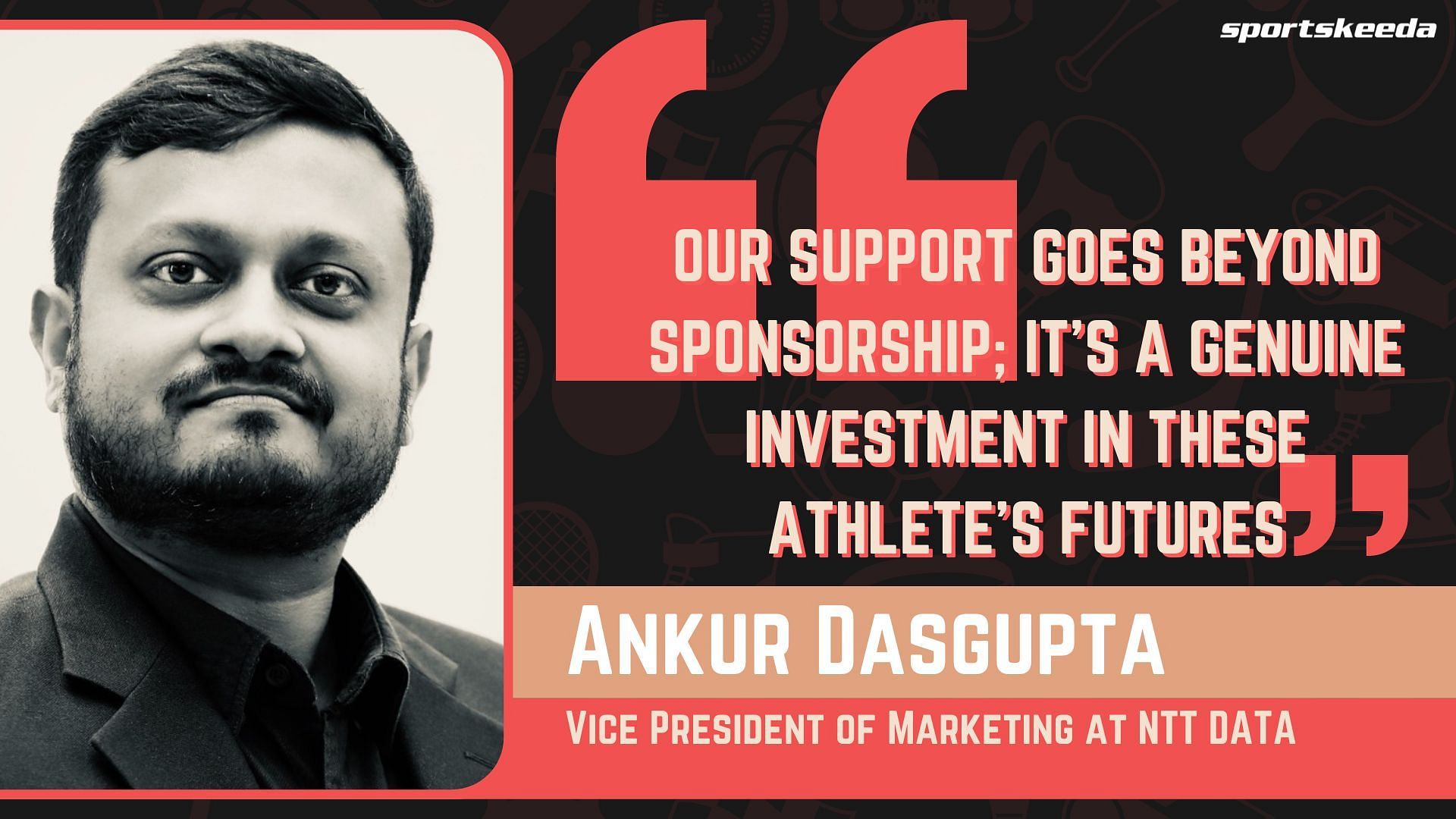  Ankur Dasgupta, VP of Marketing at NTT DATA (Image via Sportskeeda)