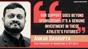 "Our support goes beyond sponsorship, it's a genuine investment in these athletes' futures": Ankur Dasgupta, VP of Marketing at NTT DATA