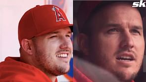 Mike Trout gets roasted by fans as Angels star gets spotted at Eagles game: "He always has free time in October"