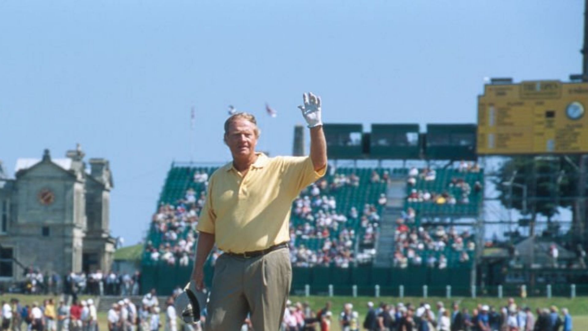 Jack Nicklaus at the Masters (Image via Getty)