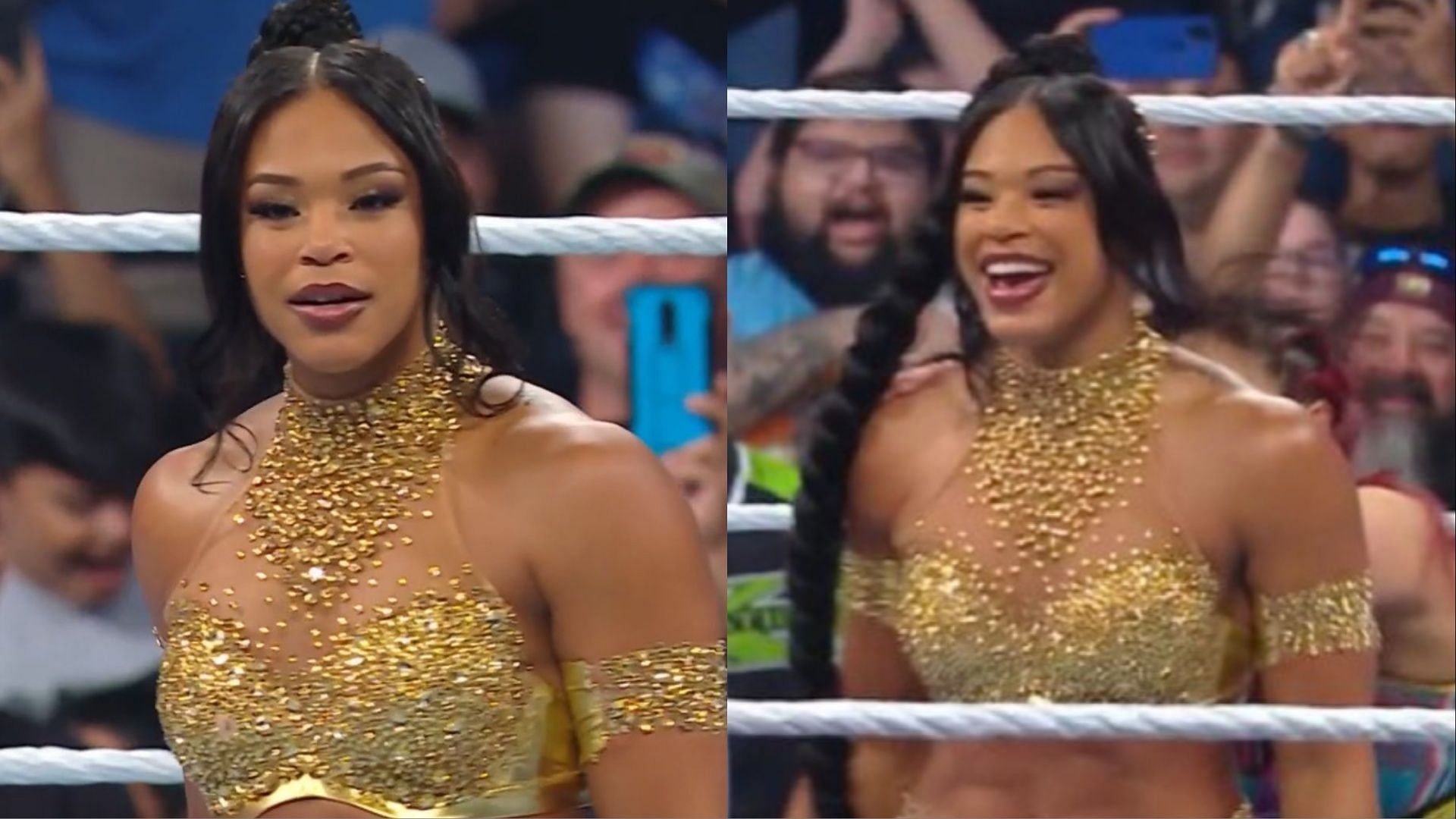 Bianca Belair returned to SmackDown tonight.