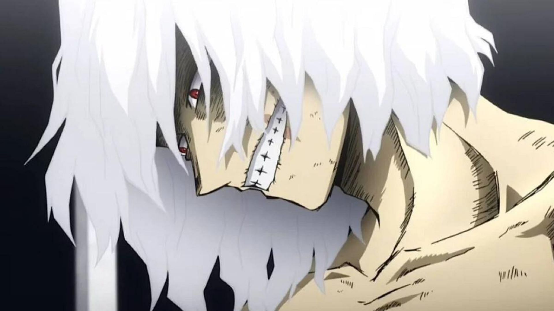 Tomura Shigaraki as seen in the My Hero Academia anime (Image via BONES)