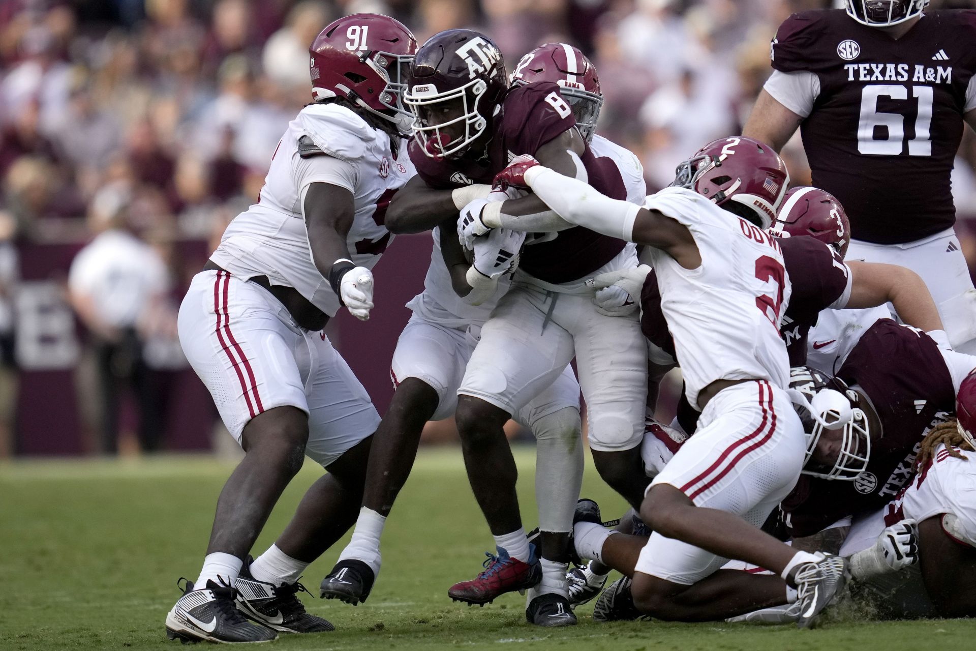 Anquin Barnes Jr. - Football - University of Alabama Athletics