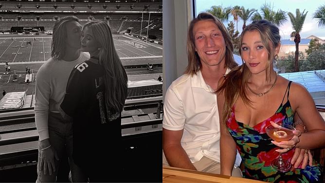 IN PHOTOS: Trevor Lawrence's wife Marissa Mowry shares victory post after Jaguars bag impressive win over Falcons in London