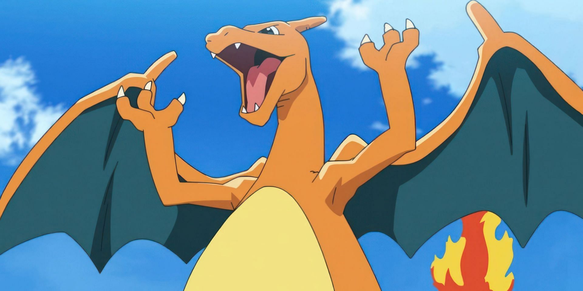 Charizard, as seen in the anime (Image via The Pokemon Company, TPC)