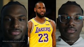 “My acting debut”: Bryce James hyped up for cameo in commercial where LeBron James’ desire to play with him is amplified