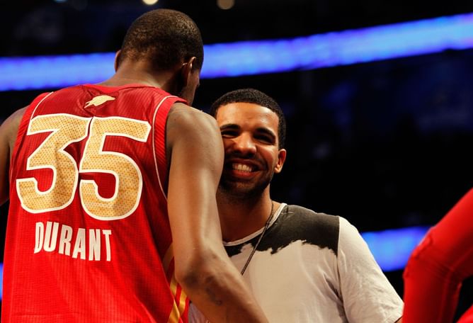 "The greatest" - Kevin Durant tips his hat as Drake heats up 'All the Dogs' tracklist drop