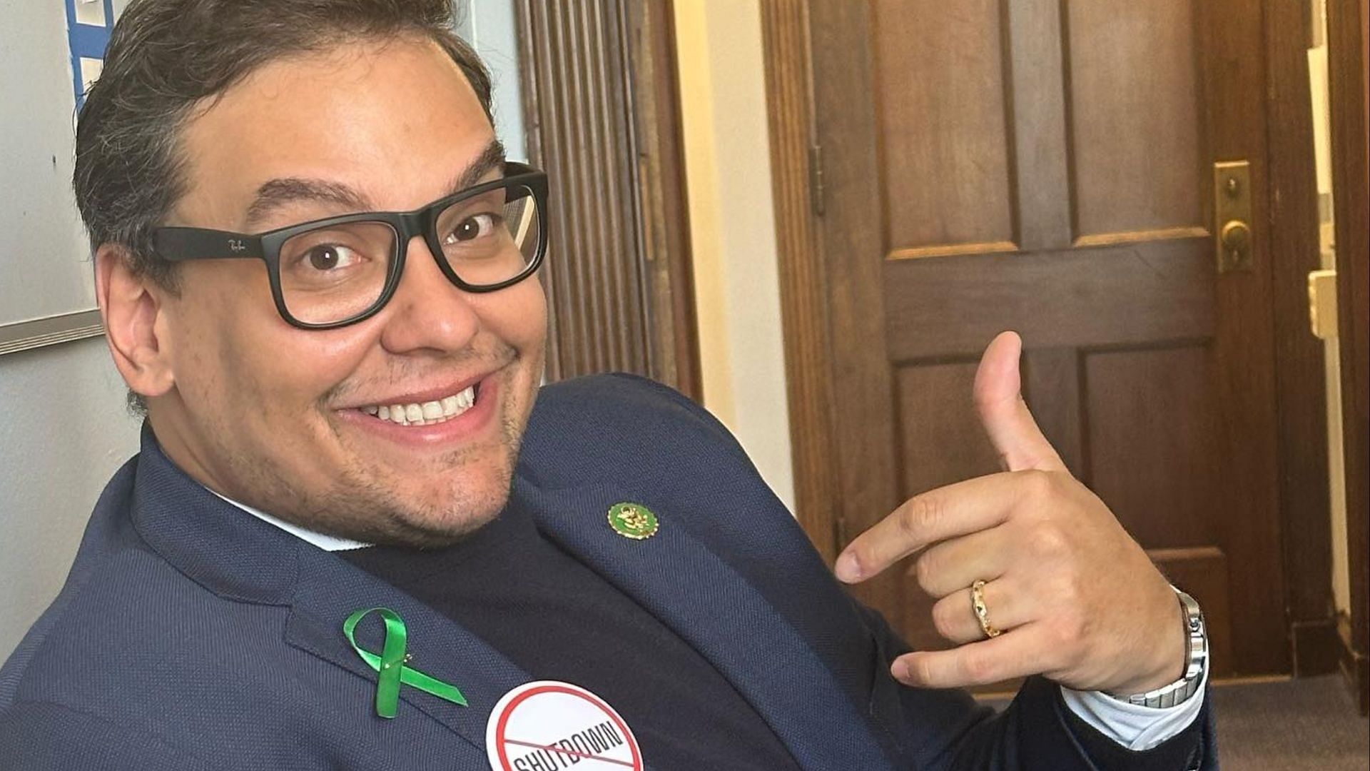 Congressman George Santos was hit with an array of charges (Image via Instagram/@rep.georgesantos)