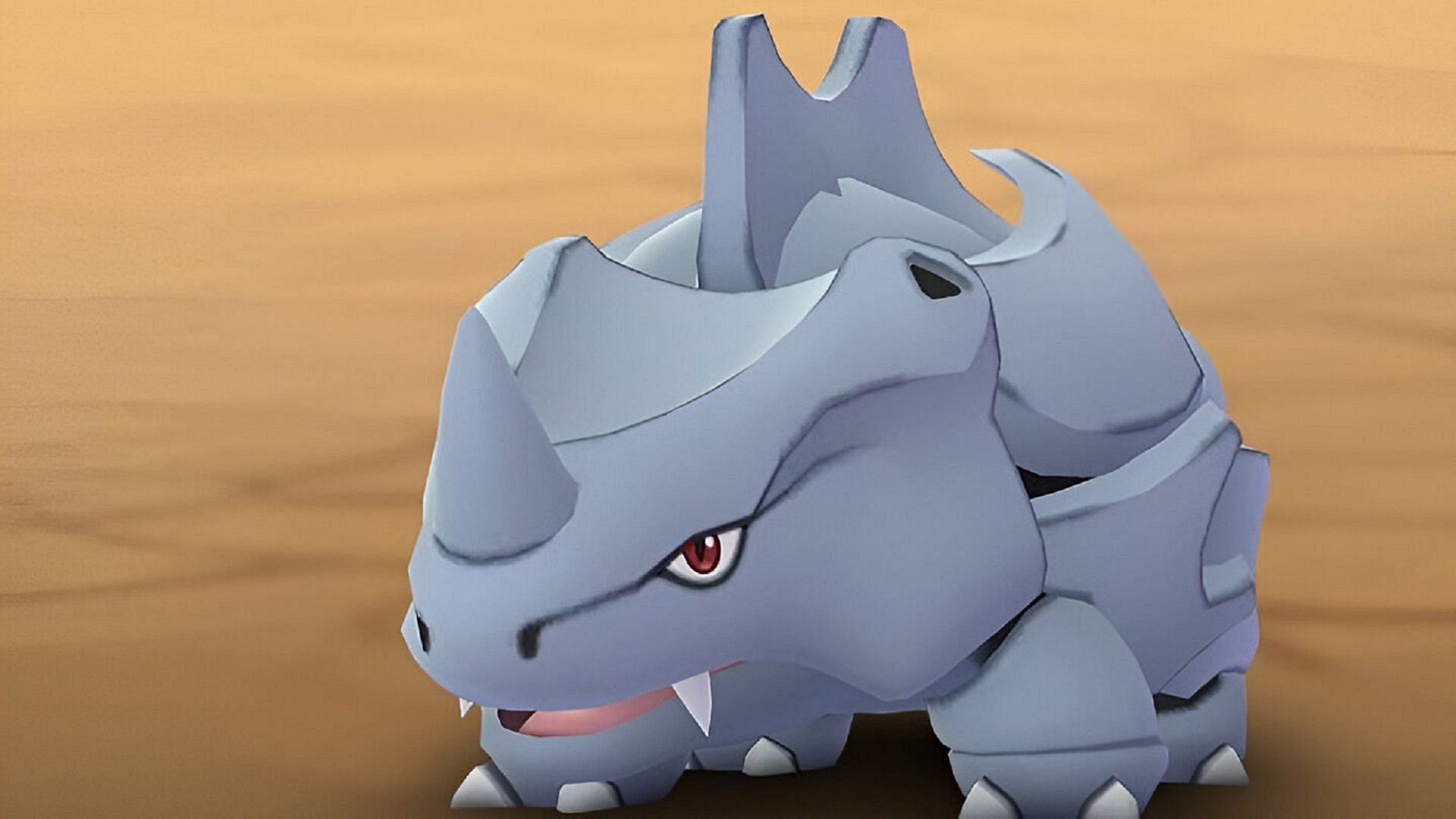 Shadow Rhyhorn ultimately evolves into Shadow Rhyperior, an incredibly capable battler in Pokemon GO (Image via Niantic)