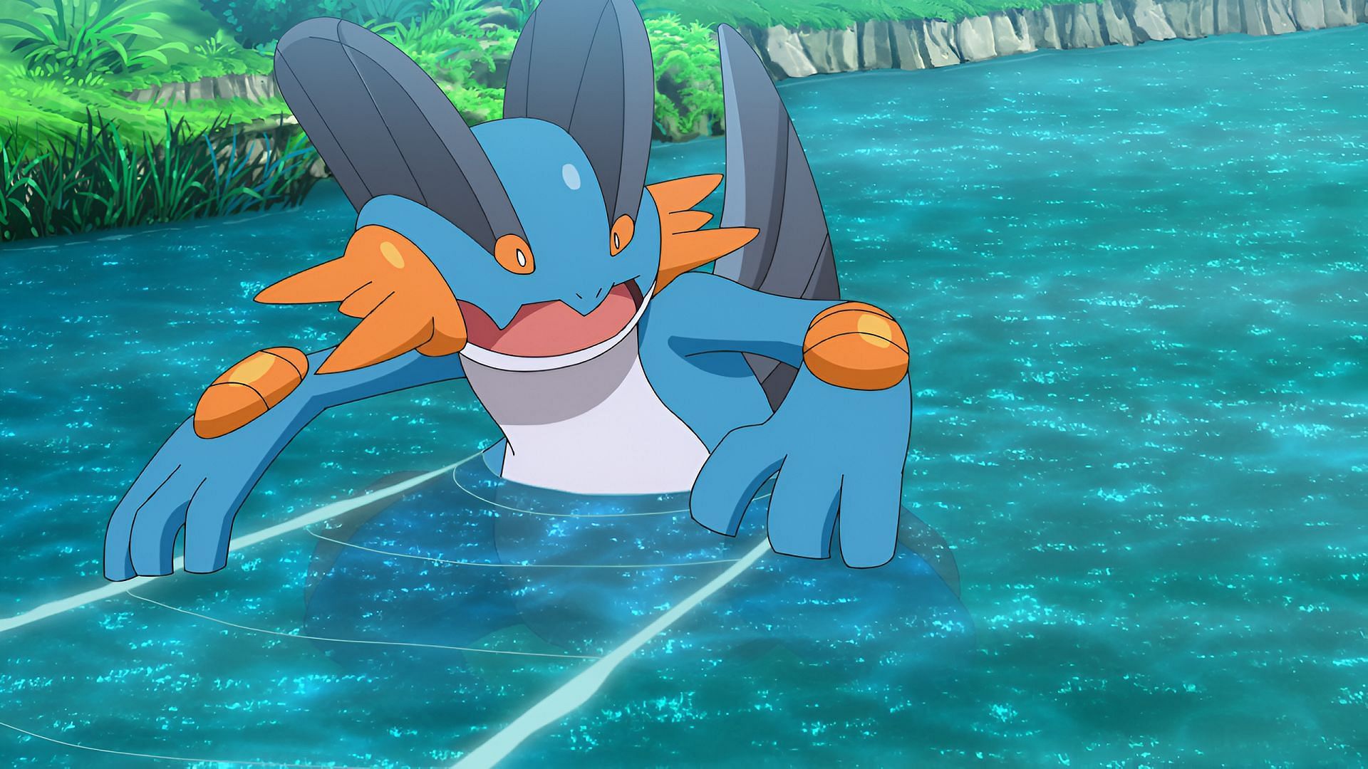 Swampert is the most recognizable face of Water/Ground-types (Image via The Pokemon Company)
