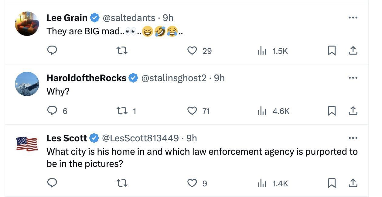 Social media users pick sides after the SWAT team visits Guillette&#039;s house just a day after the &quot;doxxing trucks&quot; incident. (Image via Twitter)