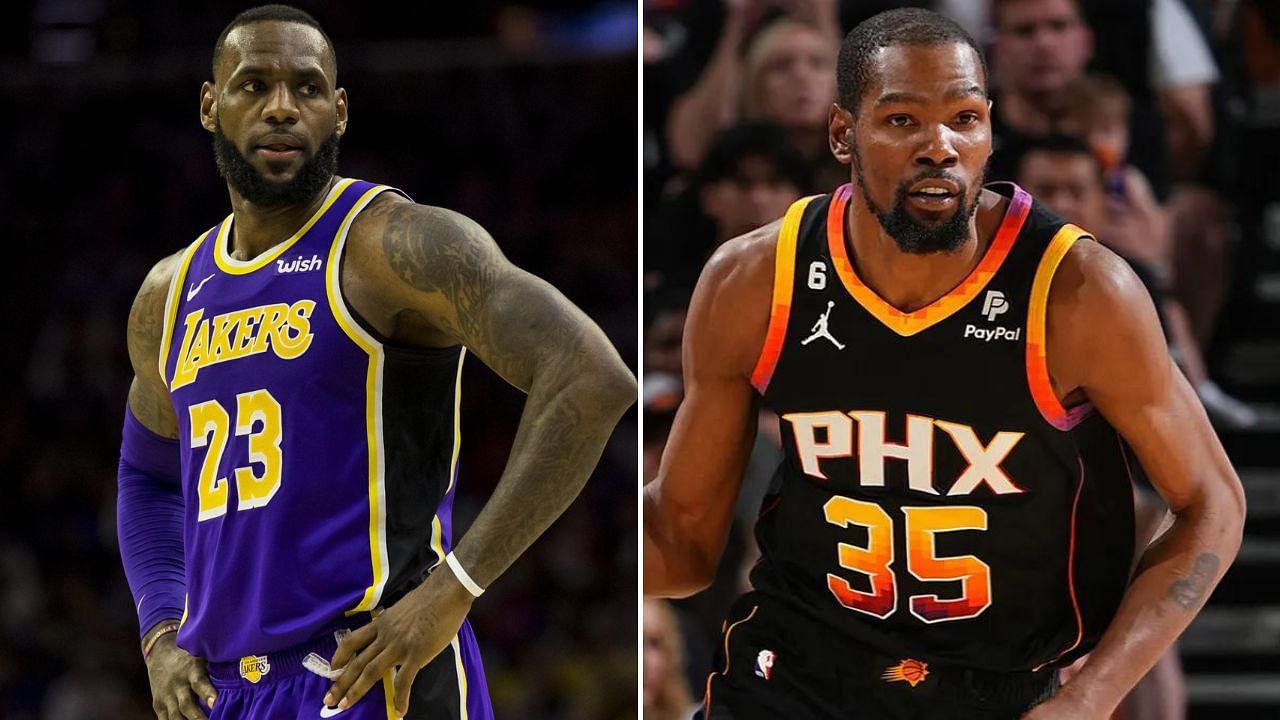 LeBron James vs Kevin Durant is a possibility on Thursday when the Lakers play the Suns