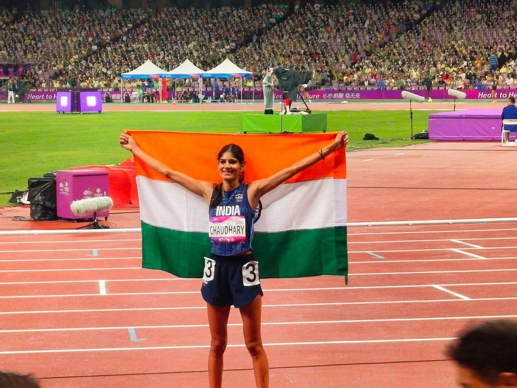 Parul Chaudhary won gold in the women