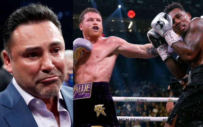 Boxing legend Oscar De La Hoya says 'super boring' fights like Canelo Alvarez vs. Jermell Charlo are dangerous for sport's survival