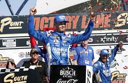 Here's how the updated playoff standings look like after Kyle Larson’s win at Las Vegas