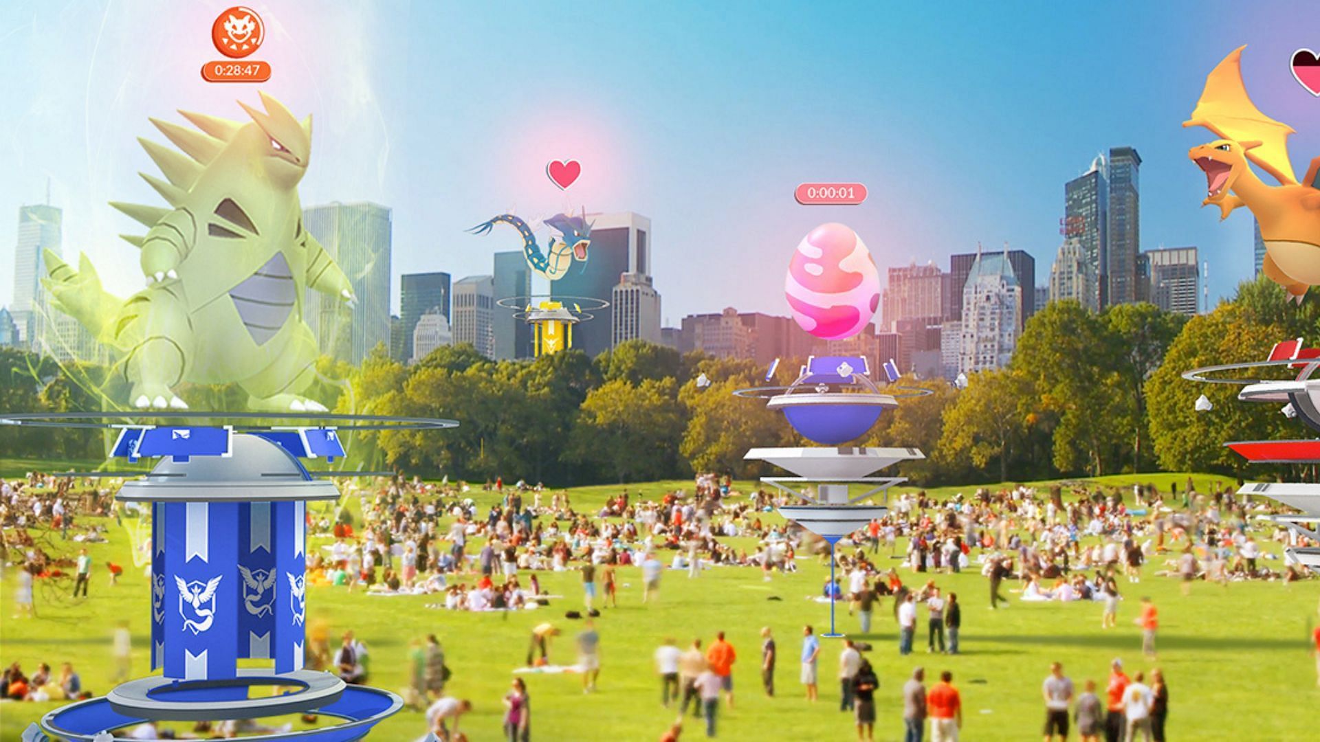 Battle with your friends (Image via Niantic)