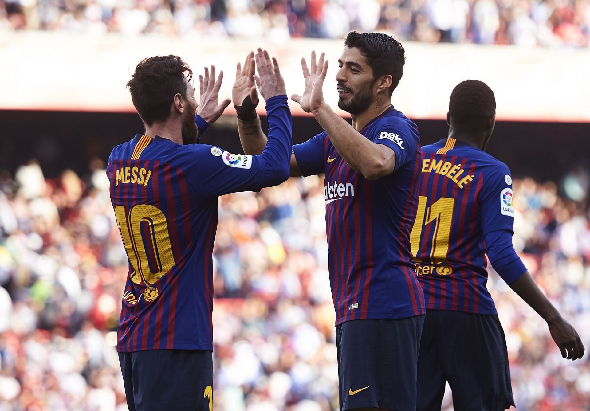 Ex-Barcelona heroes Lionel Messi and Luis Suarez could link up at Inter Miami.