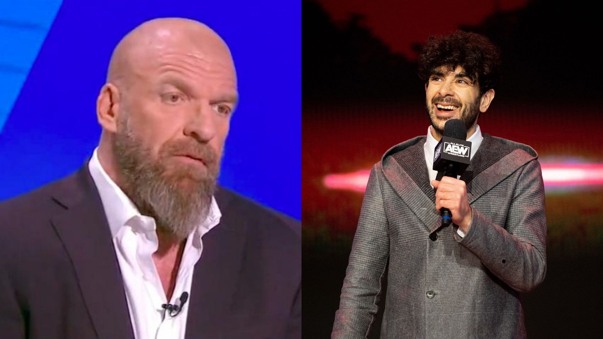 Triple H and Tony Khan are big names in WWE and AEW respectively