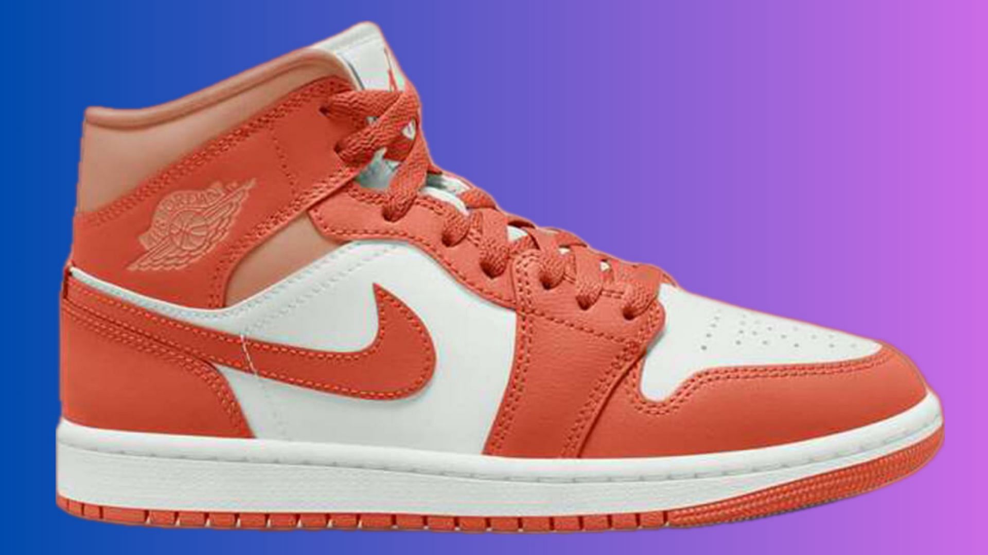 Air Jordan 1 Mid Cosmic Clay shoes (Image via Nike)