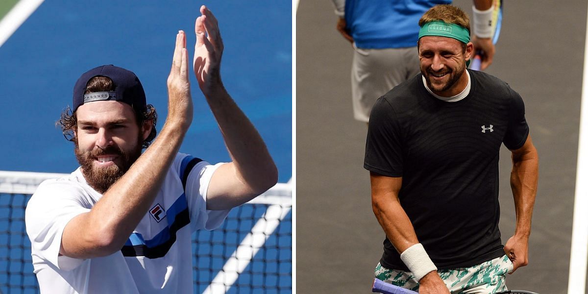 Reilly Opelka (L) and Tennys Sandgren (R)