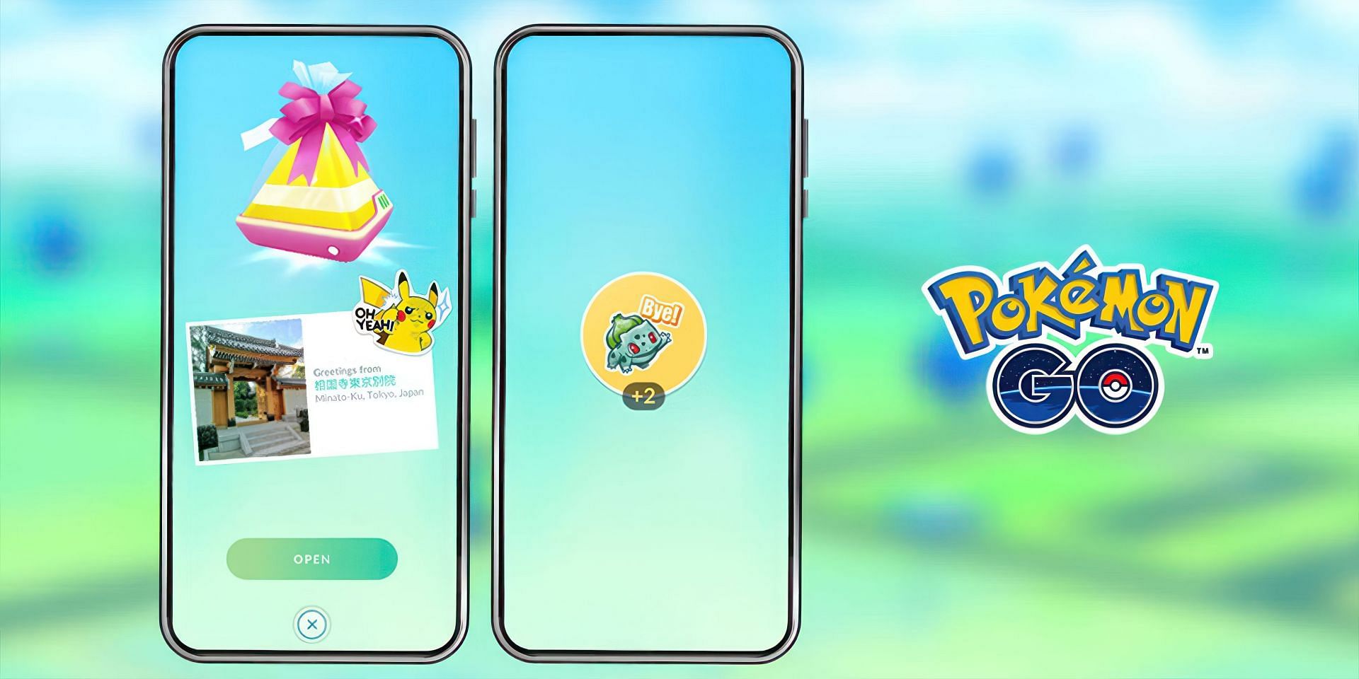 Sending gifts in GO (Image via Sportskeeda || Niantic)